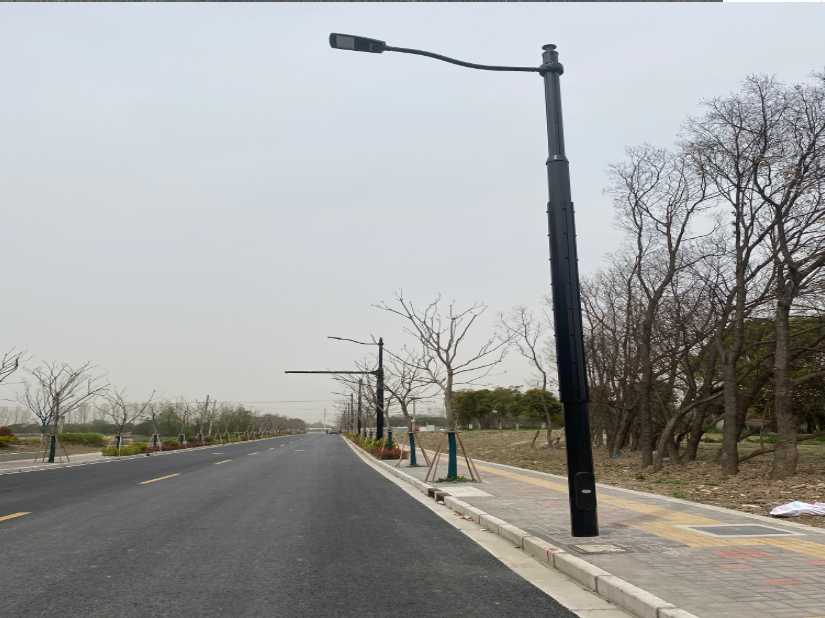 梁子湖区上海综合杆 太阳能路灯工程